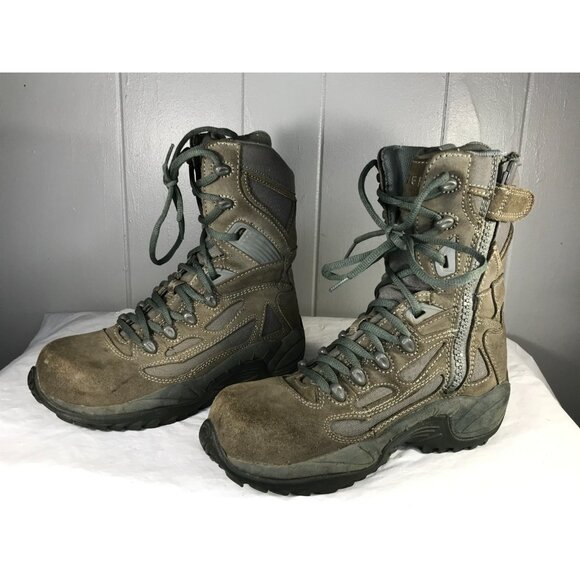 Converse C8990 ASTM F2413-05 EH Steel Toe Side Zip Boots Men’s Sz 7 M Wo’s 9 M main image 6